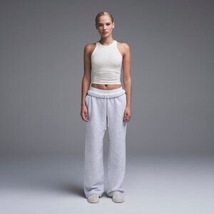 Skims – Cotton Jersey Crew Neck Tank (White, XS, NWT)